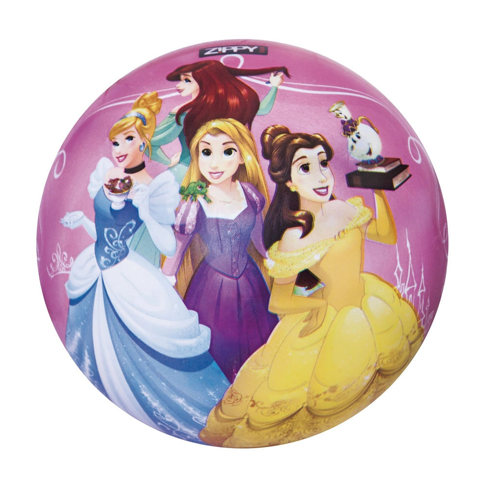 Bola de Vinil Zippy Toys Princesas 23cm - Mom & Baby