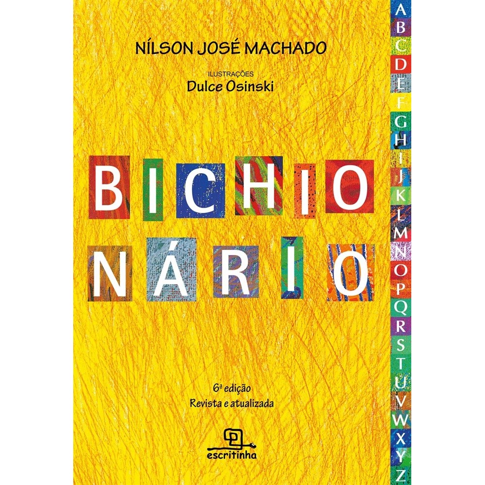 Capa do livro Livro - Bichionário - Novo -