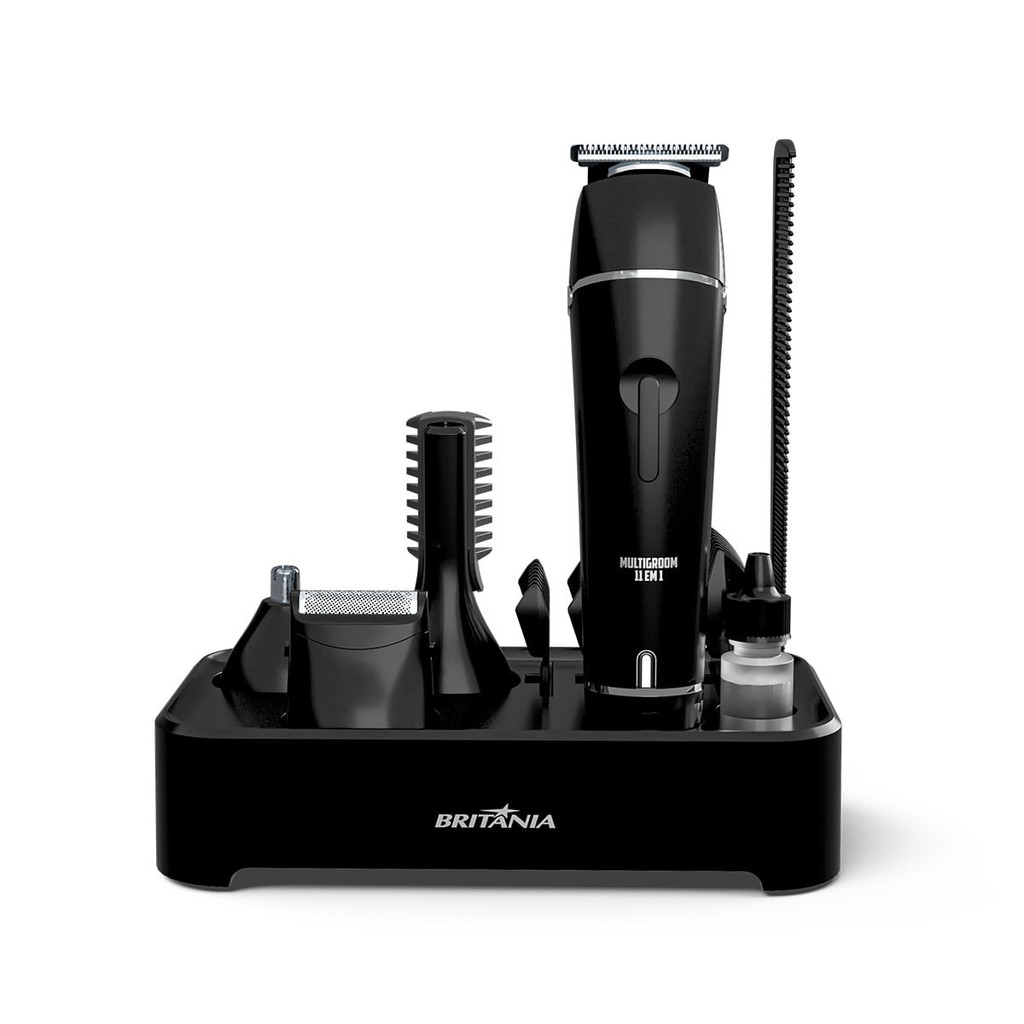 Aparador de Pelos Britânia BAP23 Multigroom 11 em 1 Bivolt - Beauty