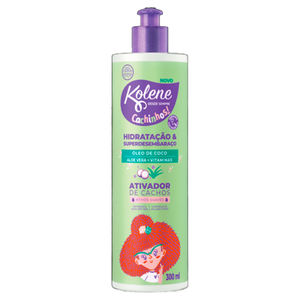 Ativador De Cachos Kolene Cachinhos 300ml - Mom & Baby