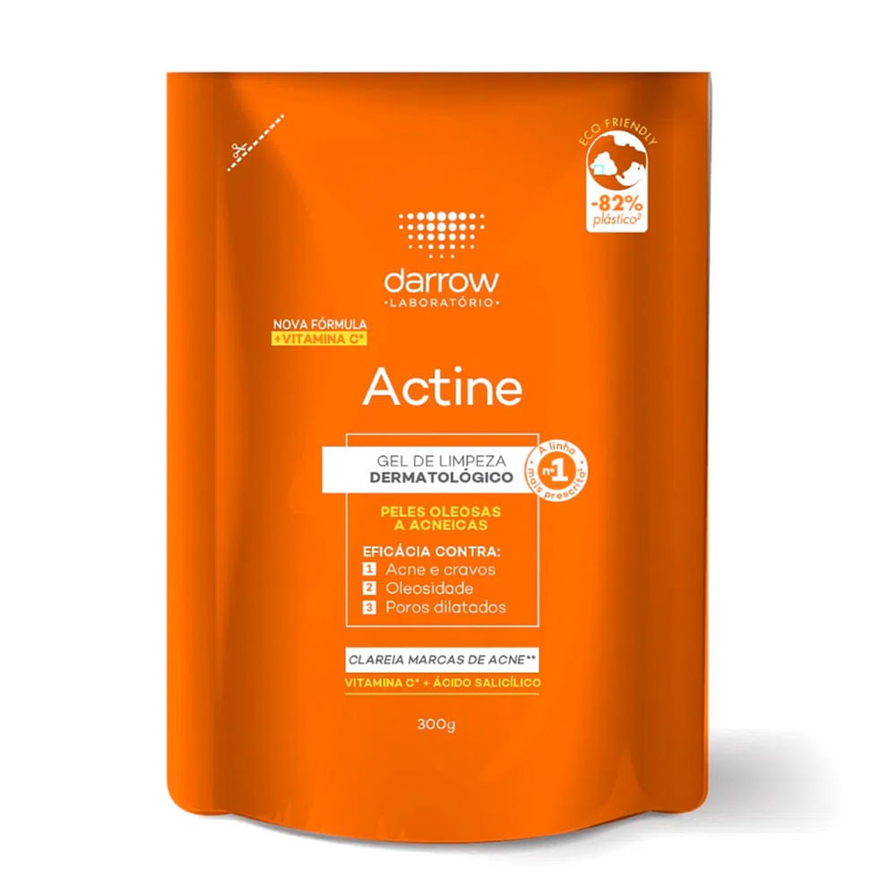Actine Darrow Gel de Limpeza Refil 300g - Beauty