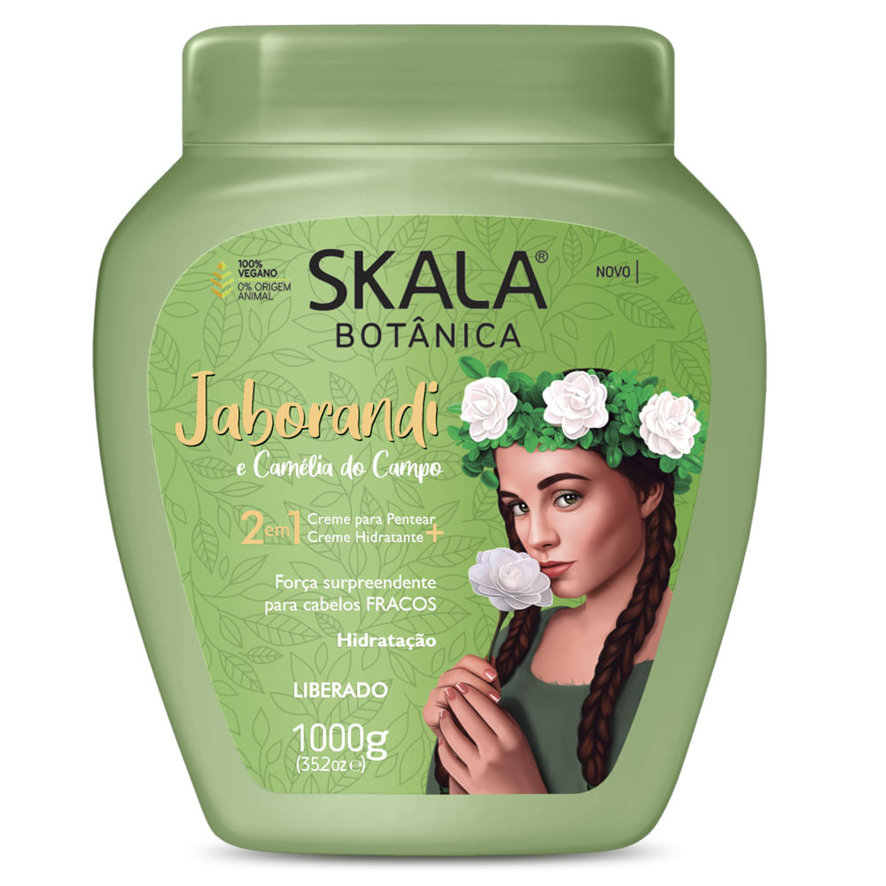 Máscara Capilar De Tratamento Skala Jaborandi 1kg - Beauty