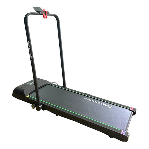 Esteira Elétrica Ergométrica Dobrável 2x1 Portátil 100kg 12km/h 2.0hp Importway Iwest Voltagem 127V