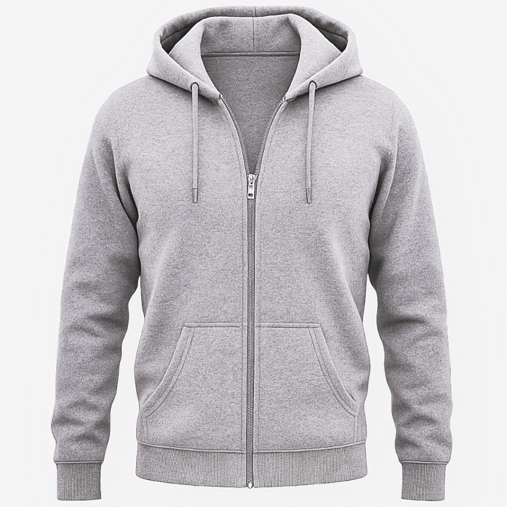 Moletom Ziper Masculino PREMIUM Estilo Jaqueta Casaco Aberto Com Capuz e Bolso Canguru em Oferta na Shopee