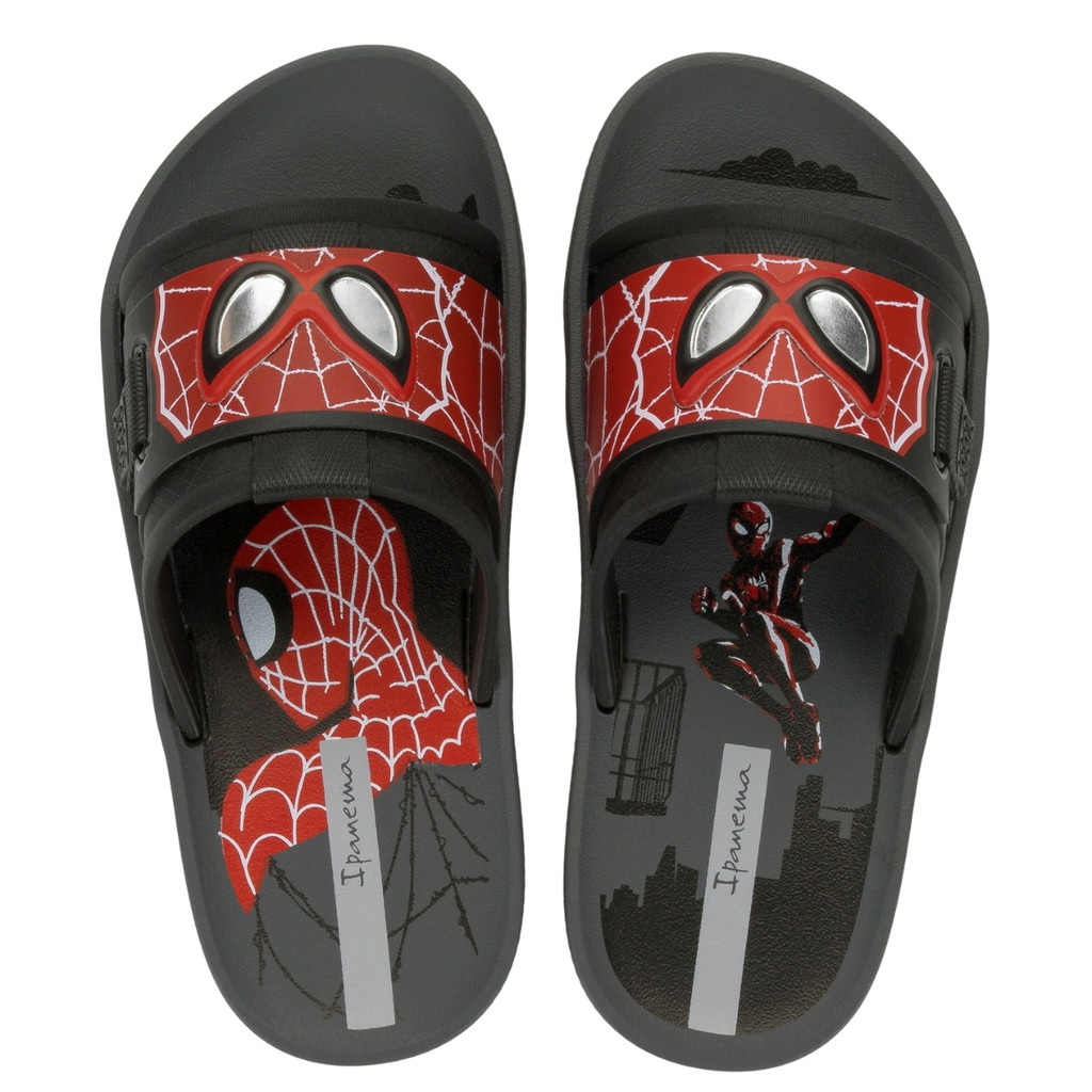 Chinelo Ipanema Infantil Gaspea Slide Heróis licença Marvel