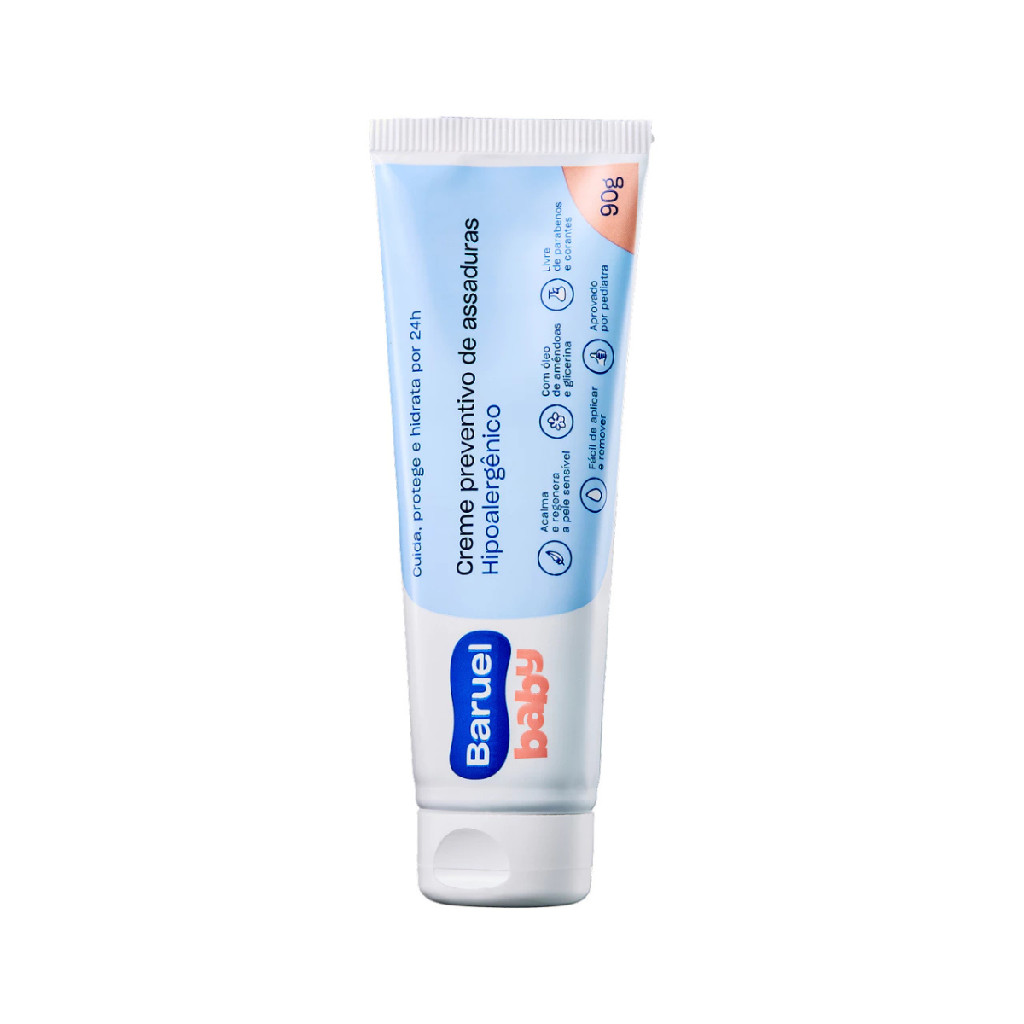 Creme Preventivo Assaduras Baby Baruel 90g