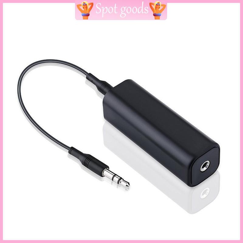 vava 3 5mm Loop Aterramento Isolador Ruído Filtro Som Claro Fonte Alimentação Externa Aces