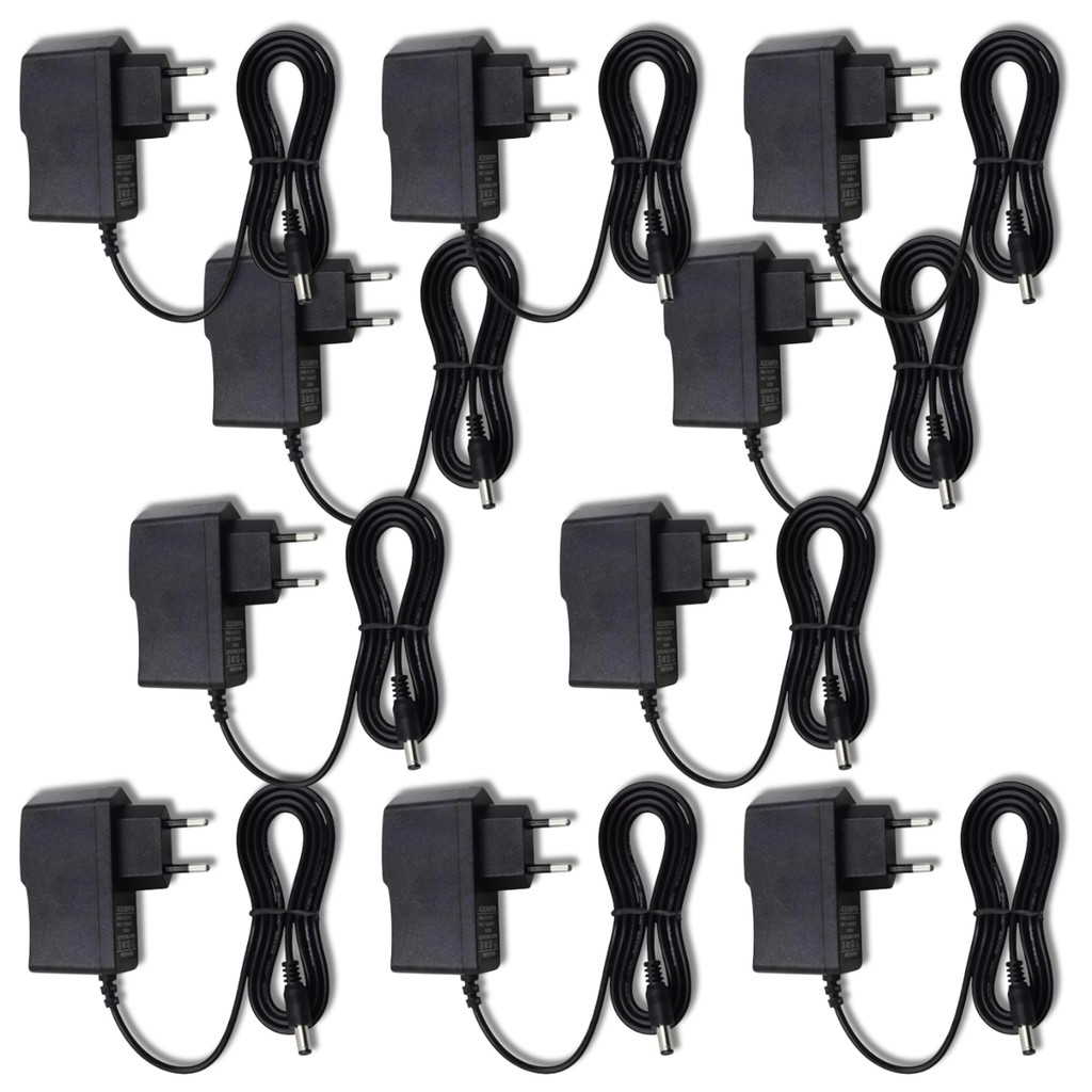 Kit 10 Fontes De Alimentação Bivolt 5v 2a P4 Compatível Tv Box