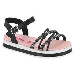 Sandália Infantil Meninas Brilho Papete Casual Molekinha Original em Oferta na Shopee