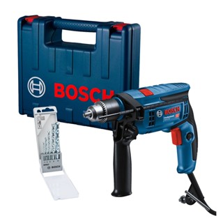 Furadeira de Impacto Bosch GSB 13 RE 750W 127V com Kit 5 Brocas e Maleta Resistente em Oferta na Shopee