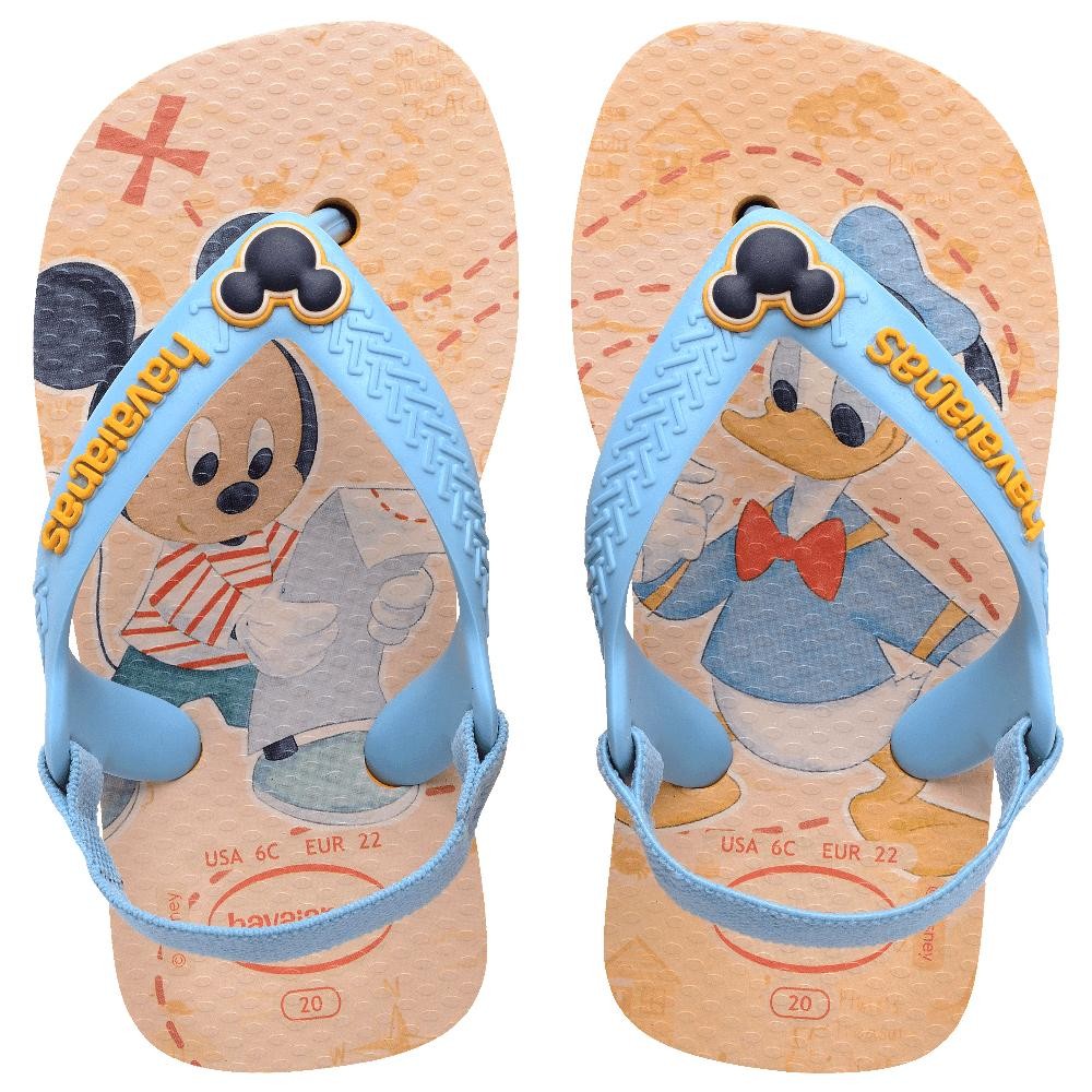 Chinelo Havaianas Baby Disney Classics Rosa Unissex em Oferta na Shopee