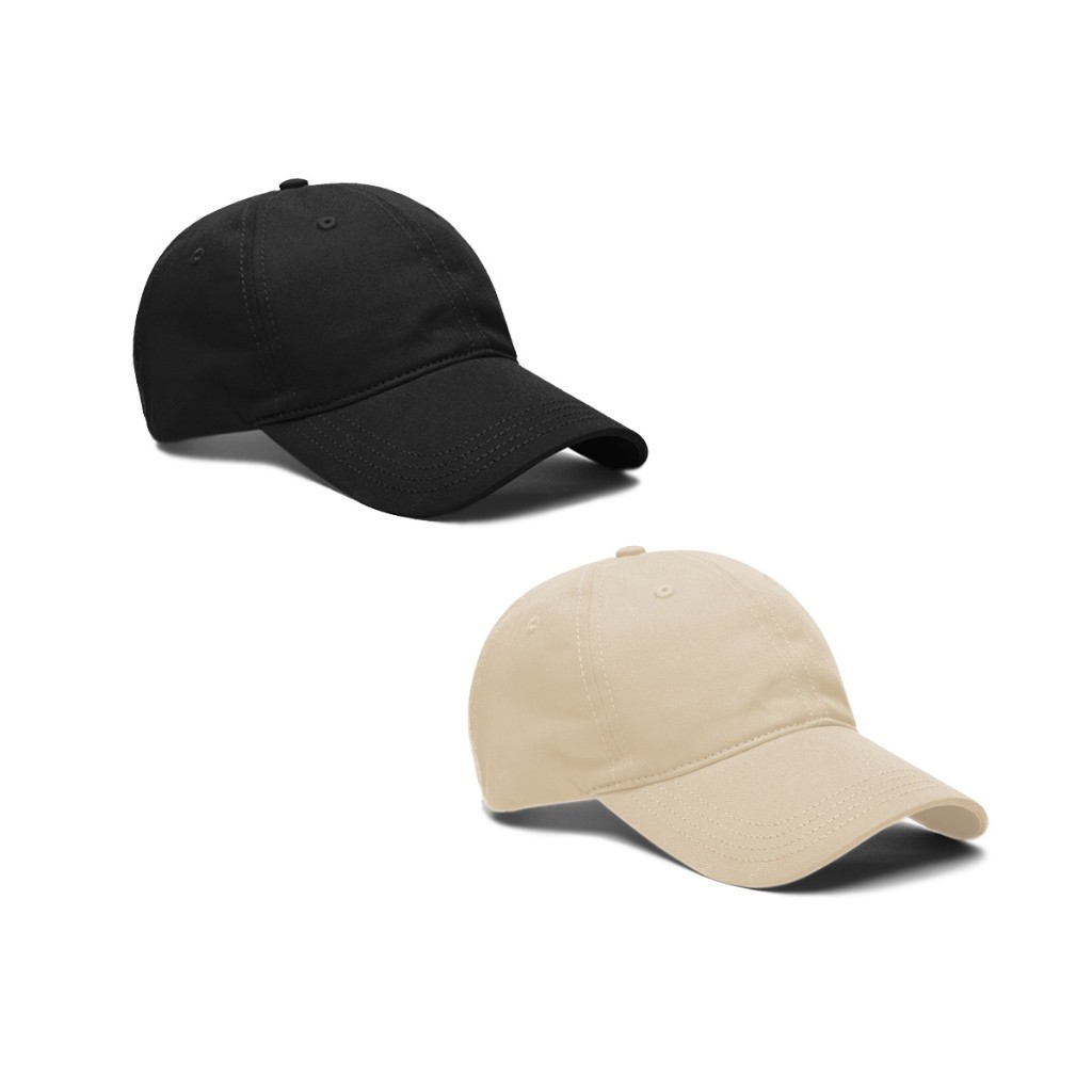KIT 2 Bonés Sarja Aba Curva Liso Masculino com correia ajustável