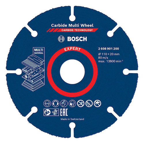 Disco de Serra Multimaterial uso Serra Marmore 110mm Expert Bosch