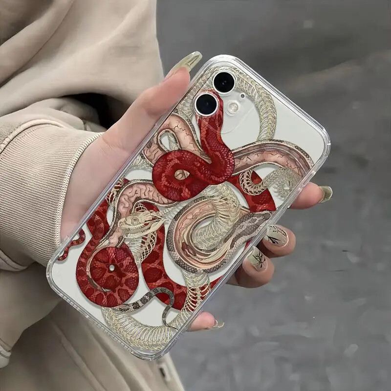 Capinha Capa para Samsung A15 A54 A16 A06 A34 A23 A05 A55 A35 S24 S25 Plus Ultra cobra colorid transparente Anti-impacto