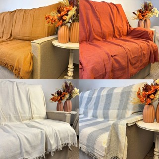 Manta para Sofá 400x180mts 4 Lugares Super King Gigante 100% Algodão Tipo Capa Luxo em Oferta na Shopee