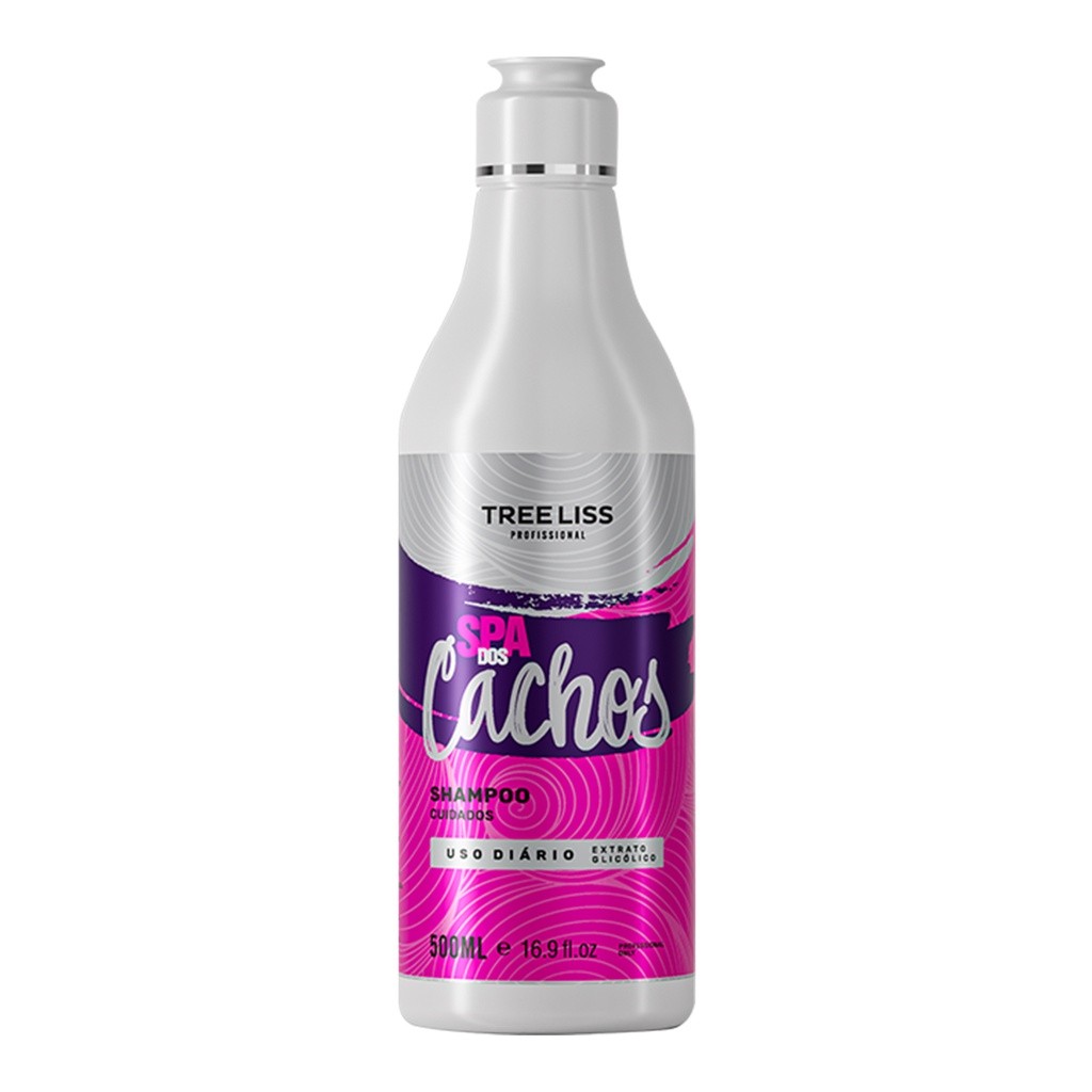 Shampoo SPA dos Cachos Uso Diário Argan e Macadâmia Tree Liss 500ml