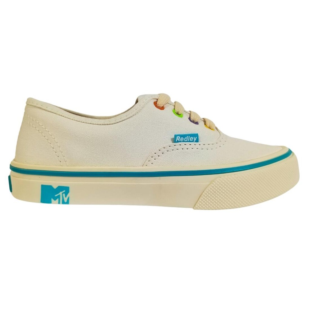 Tênis Redley Originals Collab MTV Branco em Oferta na Shopee