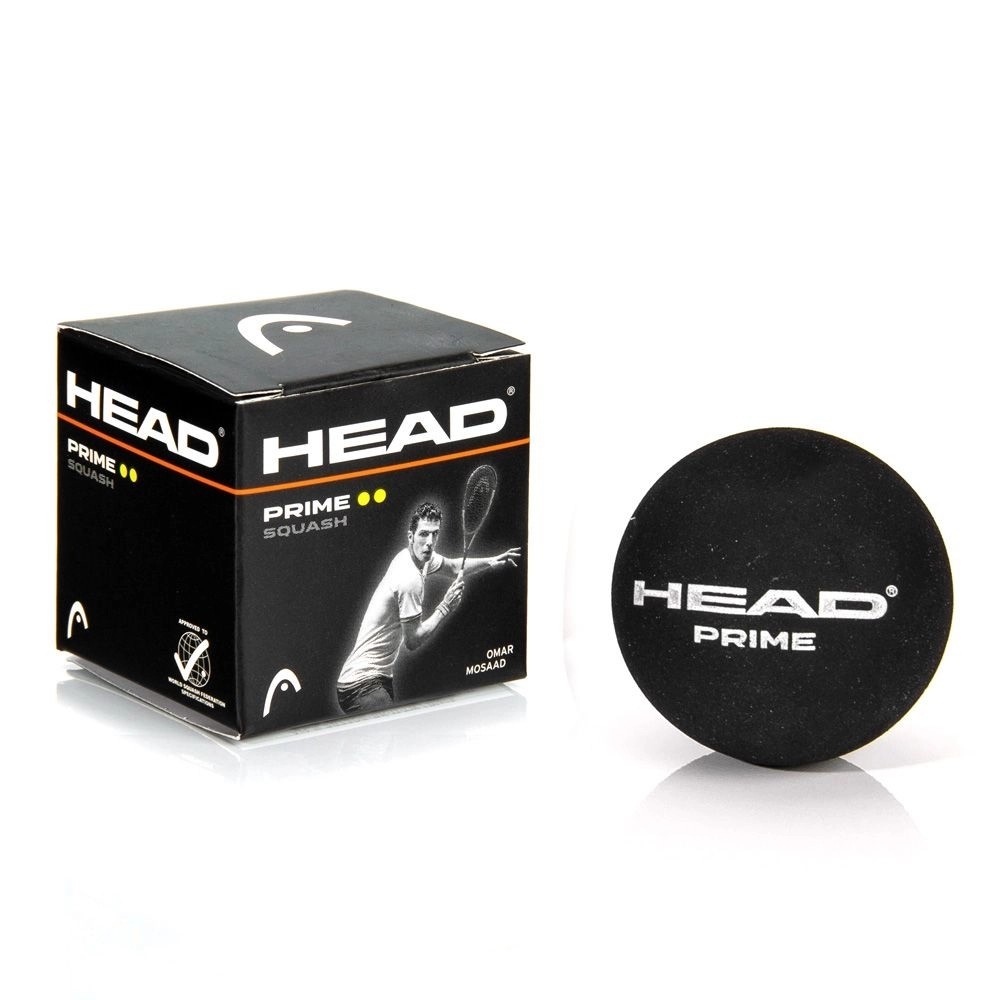 Bola de Squash Head Prime Preta - 1 Unidade em Oferta na Shopee