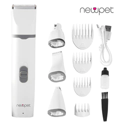4-Em-1 Conjunto De Aparador De Pelos De Cachorro Gato Moedor De Unhas Animais De Estimação kit