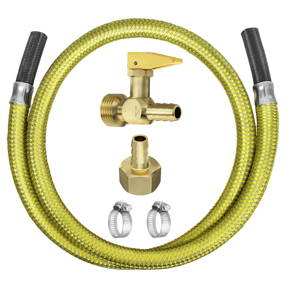 Kit Instalação Fogão/Forno/Cooktop 1.25m (Reg Corta-Fogo Reto, 2 Abrac.
