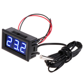 Termômetro Digital Piscina Aquario Som Automotivo, Medidor de Painel Monitor de Temperatura, Faixa de Medição -50-110 ℃ com Sonda de Temperatura, DC 5V-12V em Oferta na Shopee