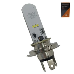 Lâmpada LED H4 6500K Super Branca Modelo Universal