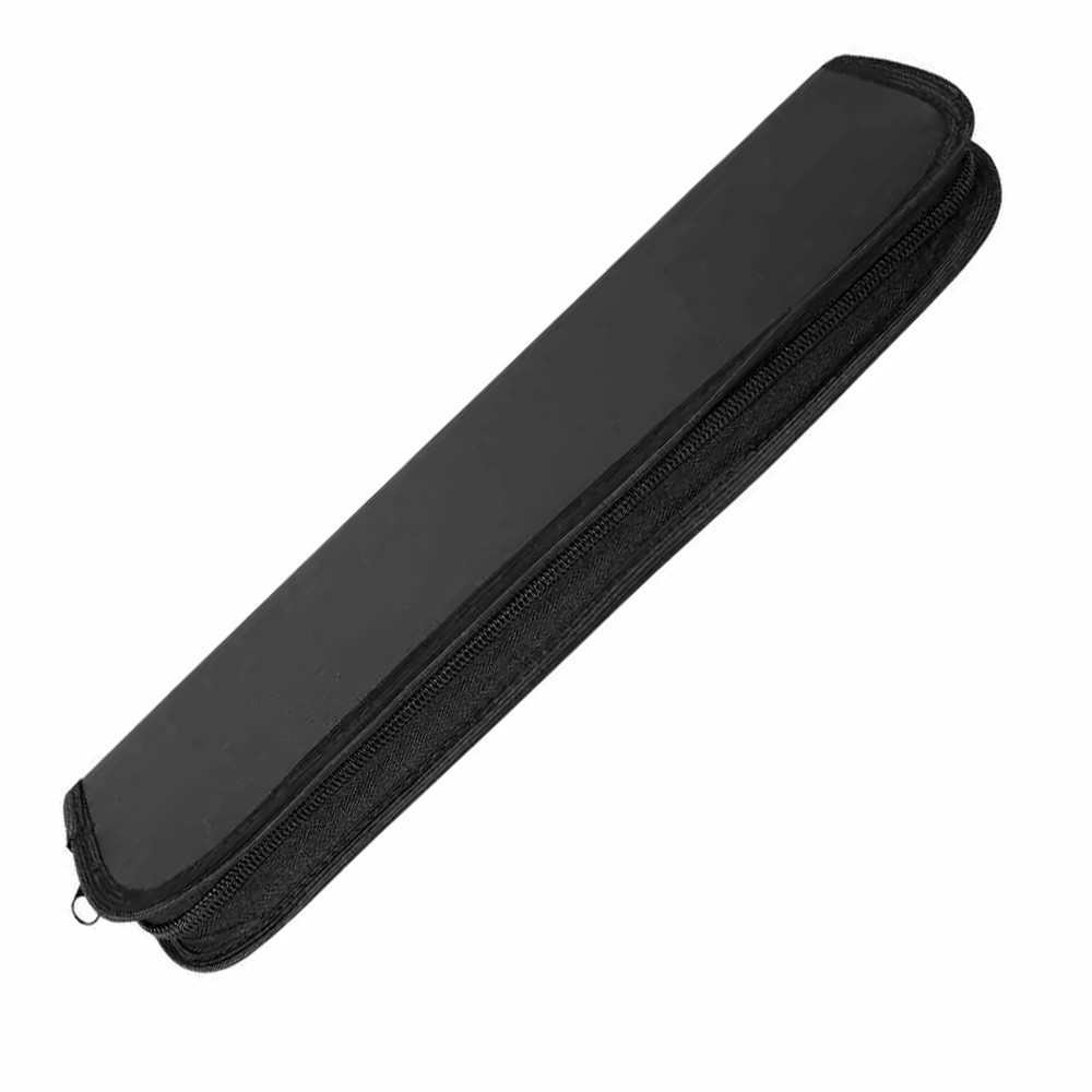 Detalhes do Capa Estojo Porta Faca Couro Sintético 30cm Preto - Dispropil