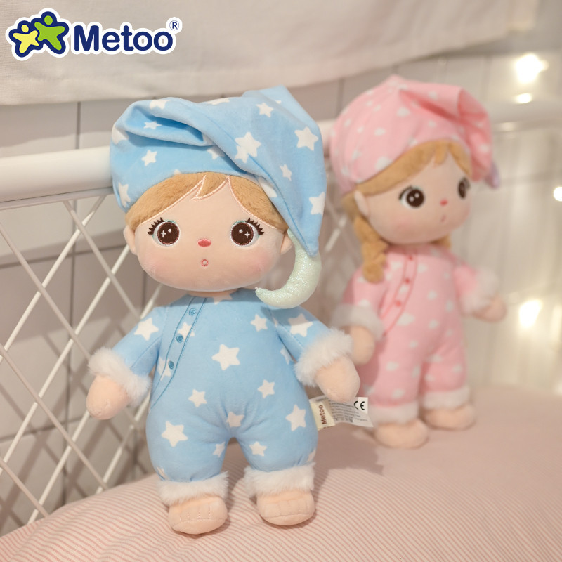 Metoo Personalizado Menina Pijama Boneca De Pelúcia Bonito Brinquedos Menino Presente Do Miúdo Dormir Bebê