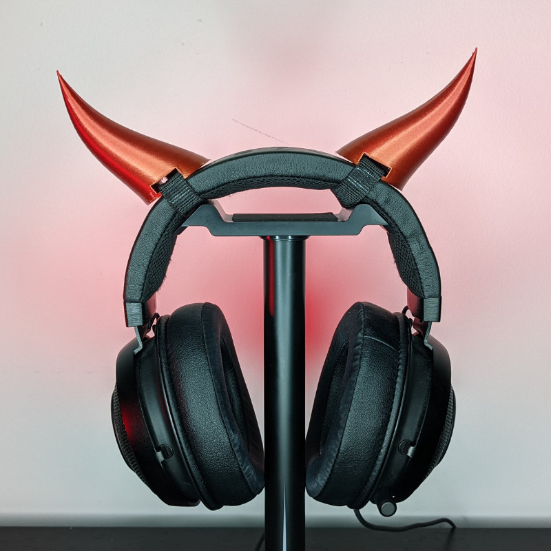 2 Pcs Headset Acessorios Fone de OuvidO Chifre MEDIO GATO Acessórios De Decoração Headwear chifrinho Malvadão Orelha Coroa Shrek Asa