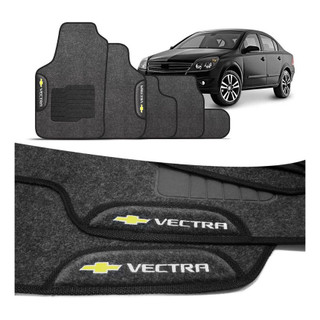 Tapete Carpete Vectra Sedan Hatch 2009 Grafite Bordado 5 Pçs em Oferta na Shopee