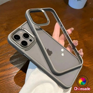 Capa À Prova De Choque Ultra Híbrida De Cor De Titânio Natural De Alta Qualidade Para iPhone 16 15 14 13 12 11 Pro Max P em Oferta na Shopee