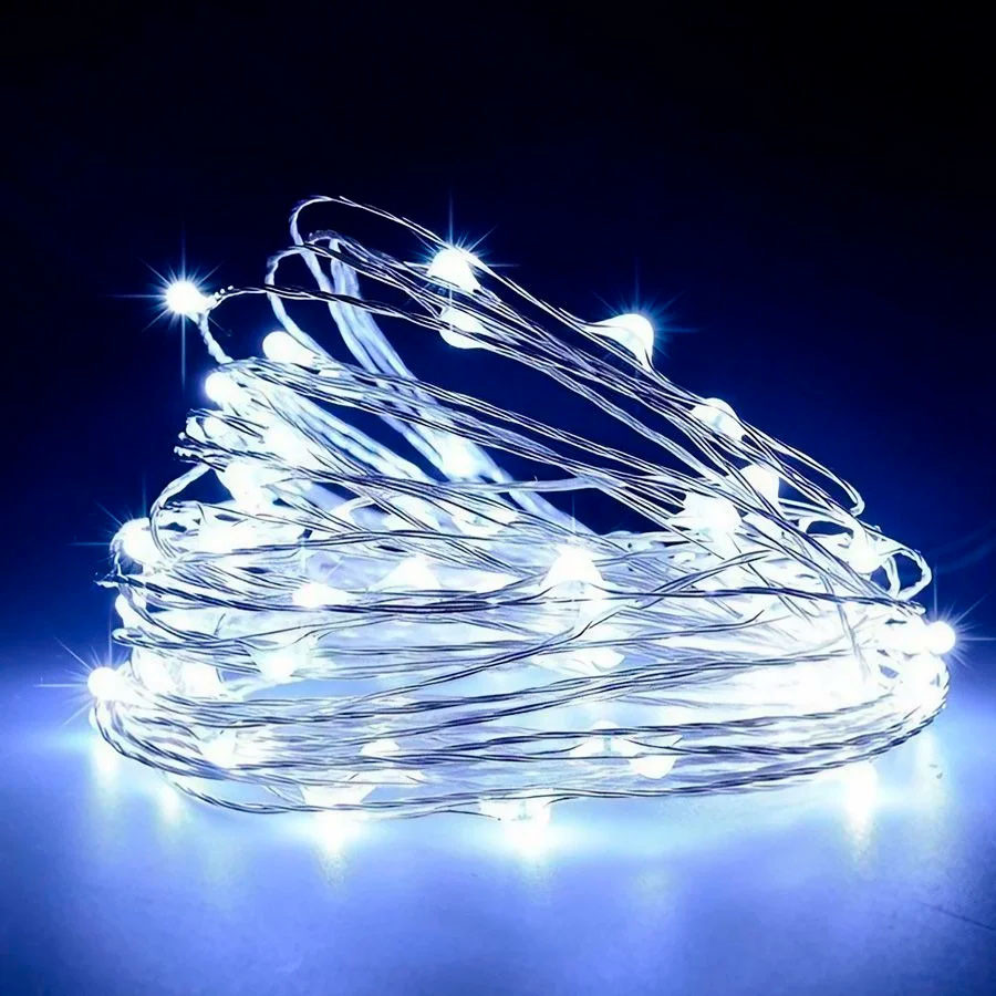 Cordão de Led Fio de Fada - Branco - 90cm - 1 unidade - Artlille - Rizzo