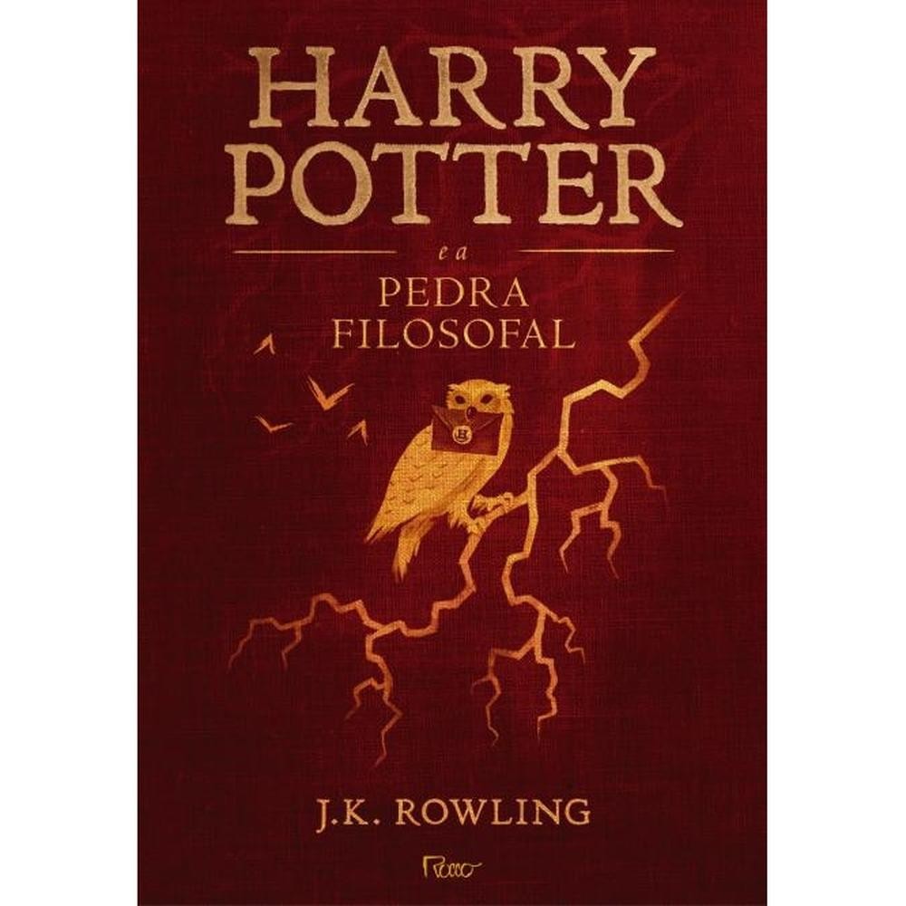Harry Potter e a Pedra Filosofal em Oferta na Shopee