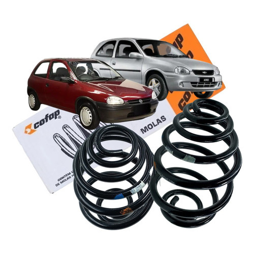 Par Mola Traseira Original Cofap Corsa 1994 Até 2002 - Spare Parts and Accessories for Vehicles