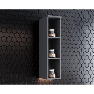 Nicho para Cozinha  Aéreo Americana 20x83cm Cinza - Henn em Oferta na Shopee