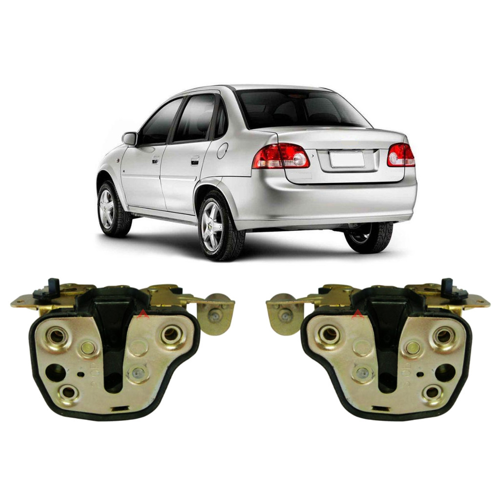 PAR FECHADURA PORTA TRASEIRA CORSA CLASSIC 1993 2016