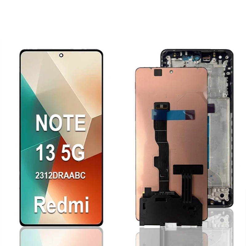 Frontal Display Para Xiaomi Redmi Note 13&Note 13 5G Nova Tela Touch Lcd Compati