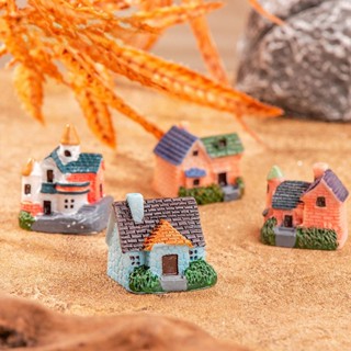 1 Pçs Em Miniatura Estilo Europeu Campo Villa Pequena Casa Ornamento Jardim De Fadas Bonsai Decoração em Oferta na Shopee