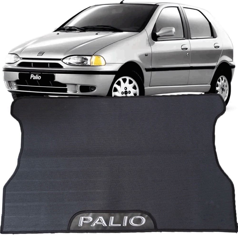 TAPETE EMBORRACHADO PARA PORTA MALA MALAS ESPECIFICO DO CARRO PALIO 1996 A 2003