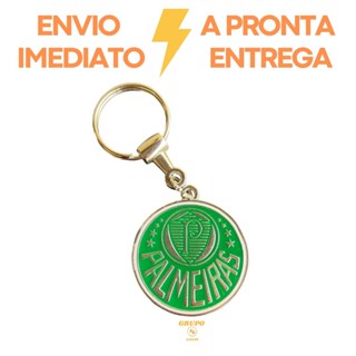 Chaveiro de Metal palmeiras time em Oferta na Shopee