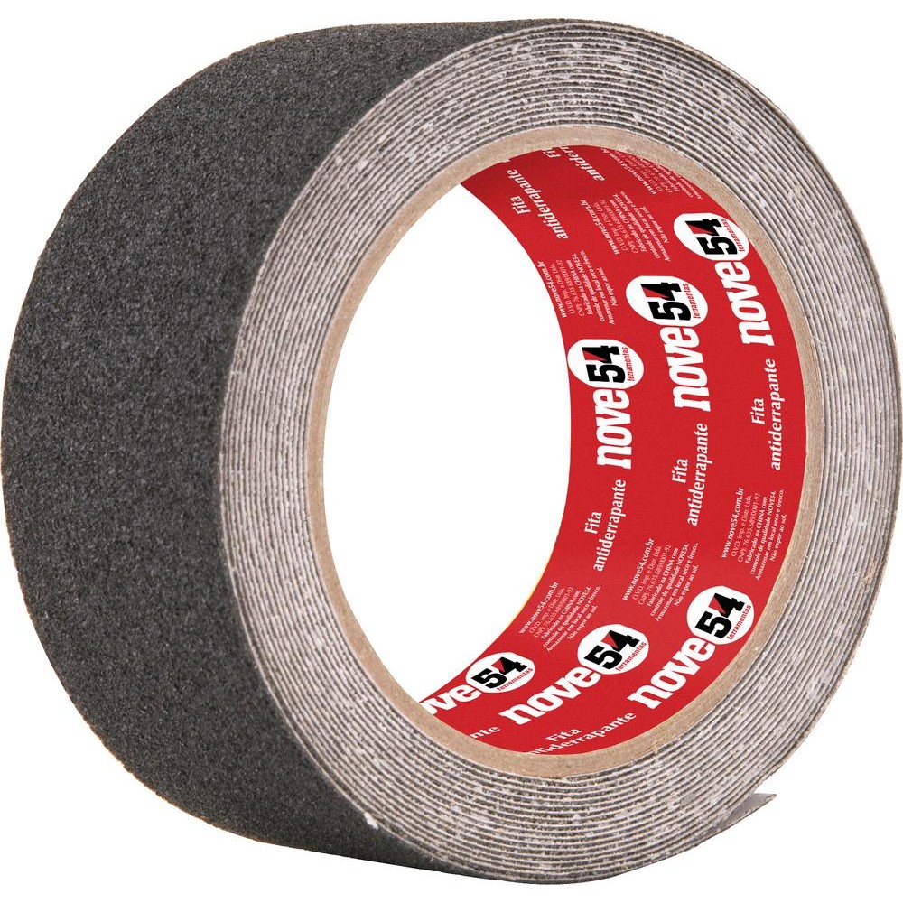 Fita antiderrapante 50mmx5m preta - Nove54 - Home & Living