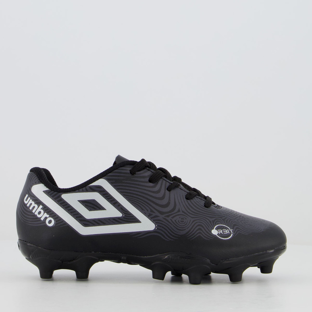 Chuteira Umbro Orbit Campo Juvenil Preta em Oferta na Shopee