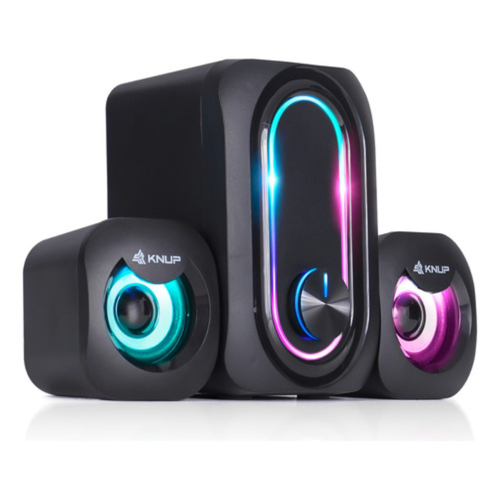 Caixa De Som Gamer Knup 2.1 Bluetooth Para Pc, Tv E Consoles | Mini Home Theater