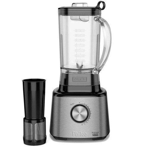 Liquidificador Philco PLQ2100PI Jarra de Plástico 3L 1200W 12 Velocidades em Oferta na Shopee
