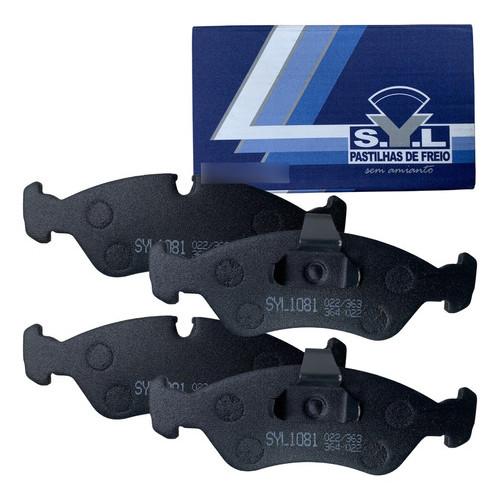 Kit Pastilha Freio Syl Dianteira Vectra 2.0 8v 1996 1997 1998 1999 2000 2001