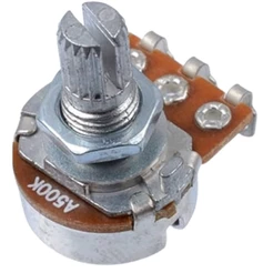 Potenciômetro A500k Para Tone 15/24mm Guitarra E Contrabaixo