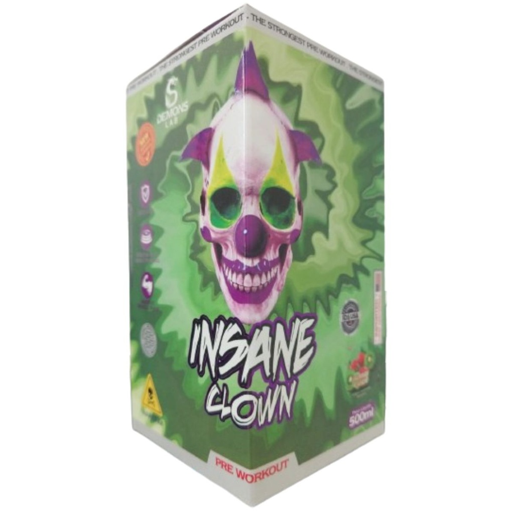 Pré Treino Insane Clown 500ml – Demons Lab