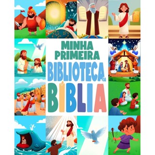 Minha primeira Biblioteca da Bíblia 02 em Oferta na Shopee