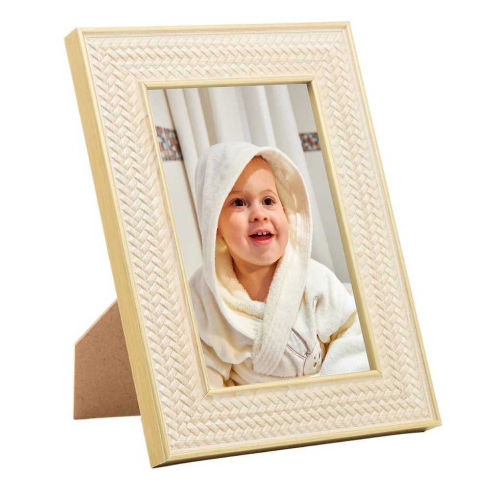 Porta Retrato 10x15 Texturizado Mesa MDF Vidro em Oferta na Shopee