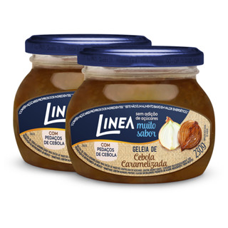 Kit 2 Geleias Linea Sabor Cebola Caramelizada de 230g em Oferta na Shopee